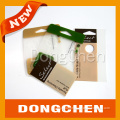 New Style Color Thick Plastic Hang Tag Printing with Hole